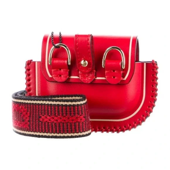 SALE!!! Fendi nano pico FF leather mini Baguette with logo crossbody strap - Picture 2 of 8